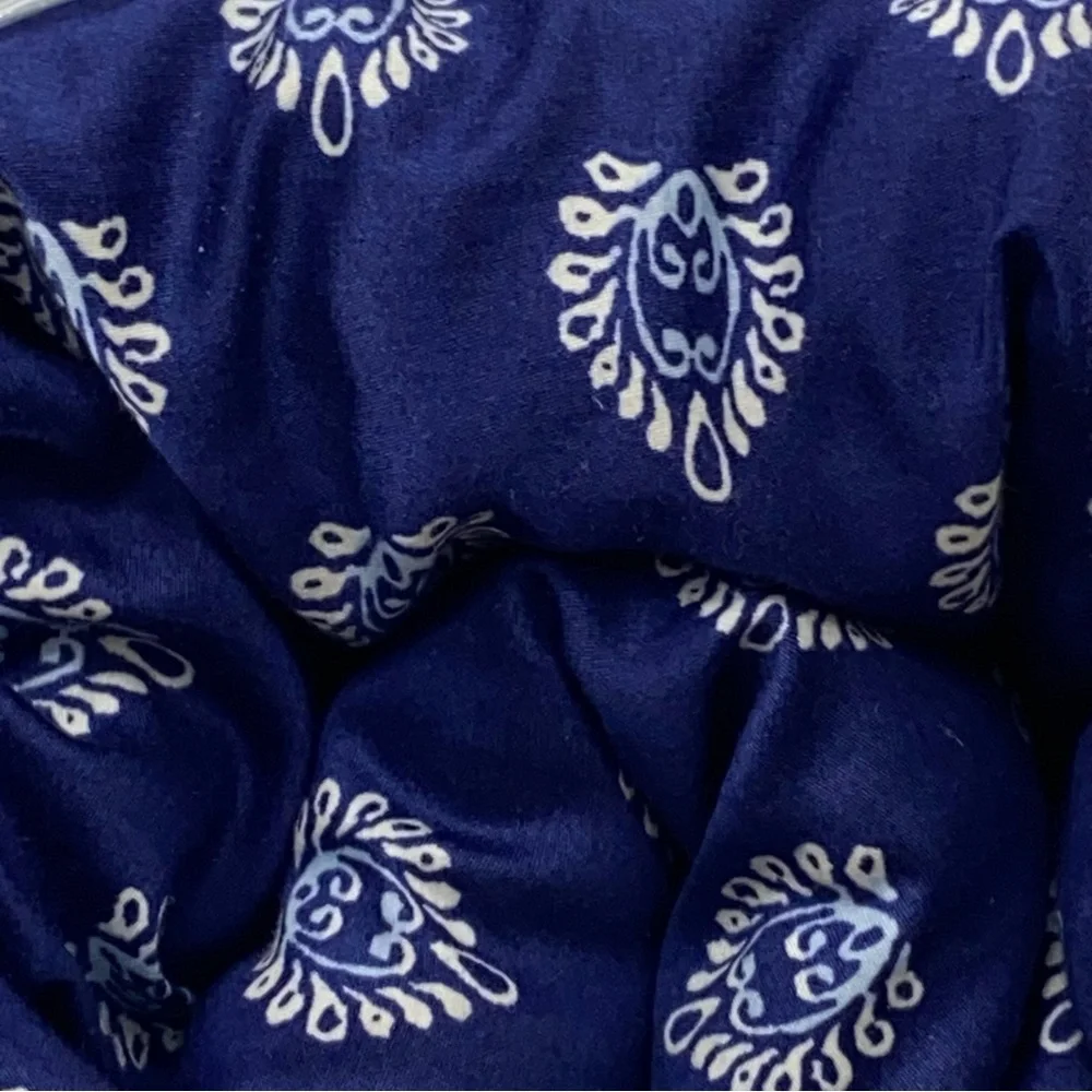 Tommy Bahama King Bedding Set Comforter & 2 Pillow Shams Indigo Floral
